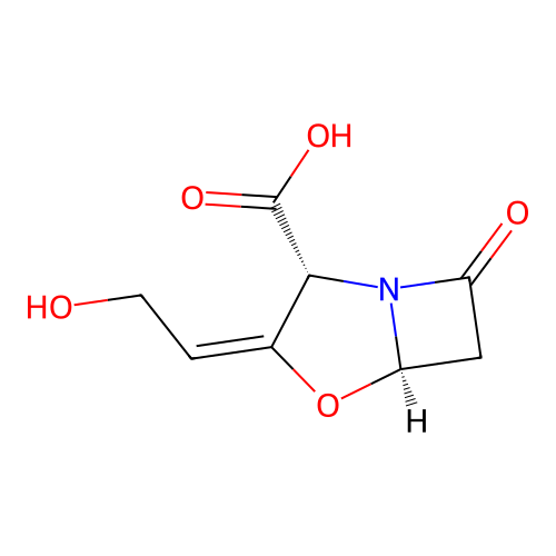 Isoclavulanic acid structure