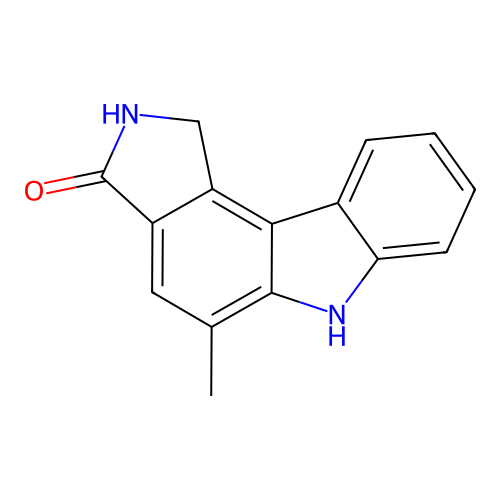 Pyrrolocarbazole deriv. 15 structure