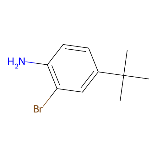 2-Bromo-4-(tert-butyl)aniline structure