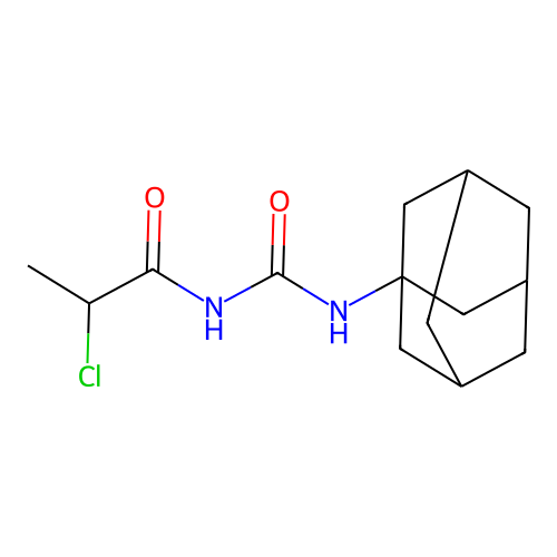 1-(Adamantan-1-yl)-3-(2-chloropropanoyl)urea structure