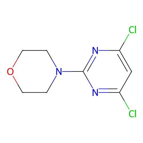 4-(4,6-Dichloropyrimidin-2-yl)morpholine structure