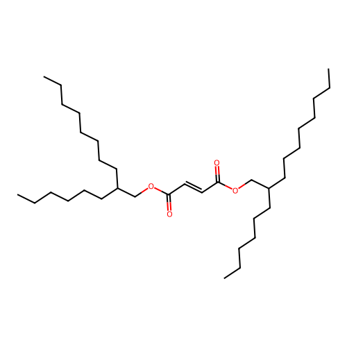 Bis(2-hexyldecyl) but-2-enedioate structure