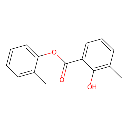 o-Tolyl 3-methylsalicylate structure