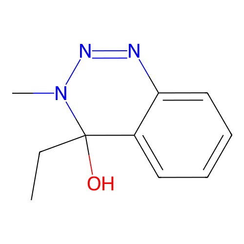 4-Ethyl-3-methyl-3,4-dihydro-1,2,3-benzotriazin-4-ol structure