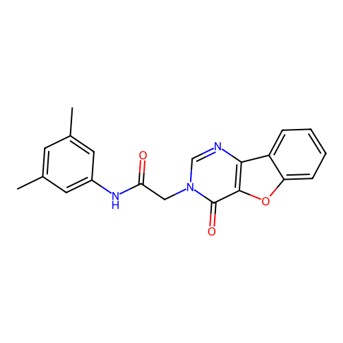 N-(3,5-dimethylphenyl)-2-(4-oxobenzofuro[3,2-d]pyrimidin-3(4H)-yl)acetamide structure