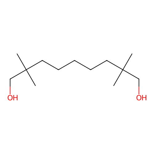 1,9-Nonanediol, 2,2,8,8-tetramethyl- structure