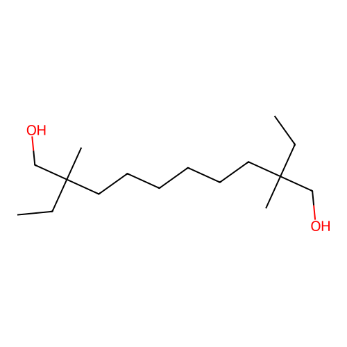 2,9-Diethyl-2,9-dimethyldecane-1,10-diol structure