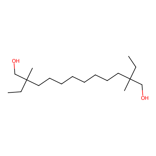 2,11-Diethyl-2,11-dimethyldodecane-1,12-diol structure