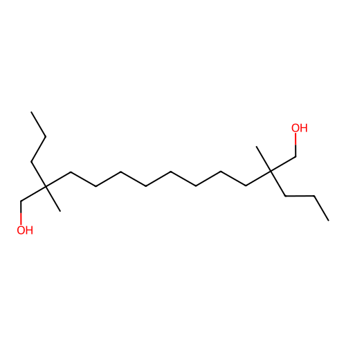 2,11-Dimethyl-2,11-dipropyldodecane-1,12-diol structure