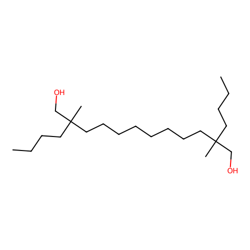 2,11-Dibutyl-2,11-dimethyldodecane-1,12-diol structure
