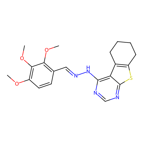 C20H22N4O3S structure