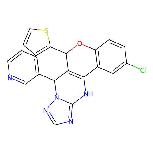 C21H14ClN5OS structure