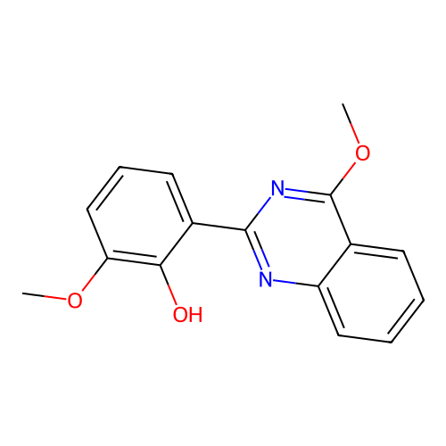 2-Methoxy-6-(4-methoxyquinazolin-2-yl)phenol structure