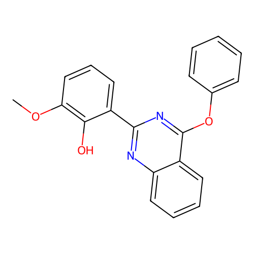 2-Methoxy-6-(4-phenoxyquinazolin-2-yl)phenol structure