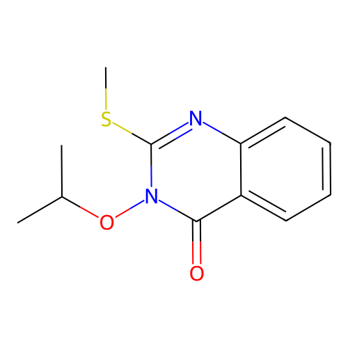 2-(methylsulfanyl)-3-(propan-2-yloxy)quinazolin-4(3H)-one structure