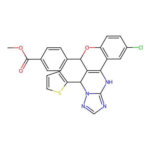 C24H17ClN4O3S structure