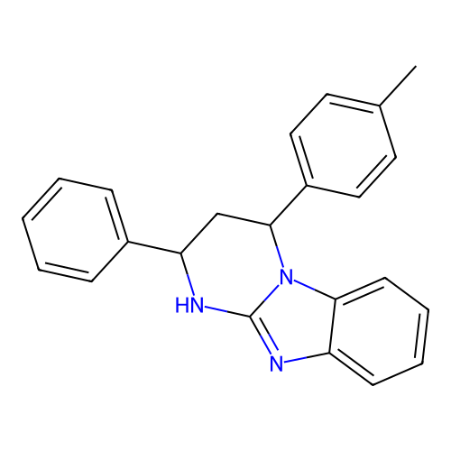 4-(4-Methylphenyl)-2-phenyl-1,2,3,4-tetrahydropyrimido[1,2-a]benzimidazole structure