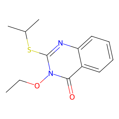 3-Ethoxy-2-isopropylsulfanyl-3H-quinazolin-4-one structure