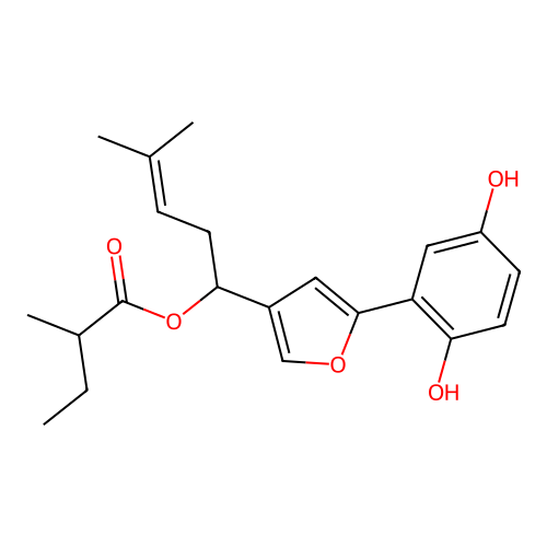 Shikonofuran B structure