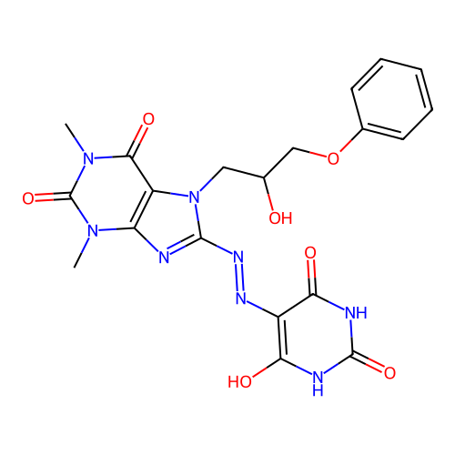 C20H20N8O7 structure