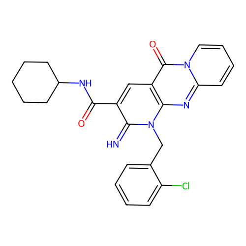 C25H24ClN5O2 structure