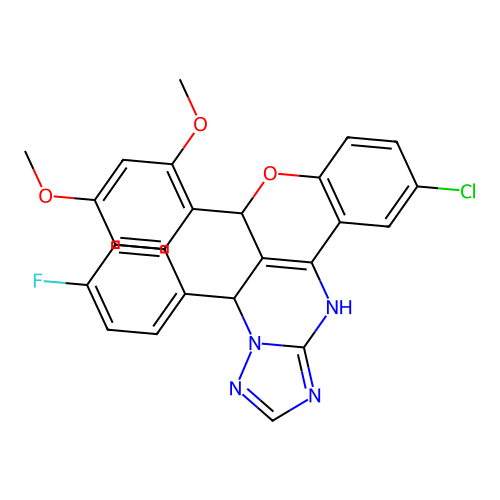 C26H20ClFN4O3 structure