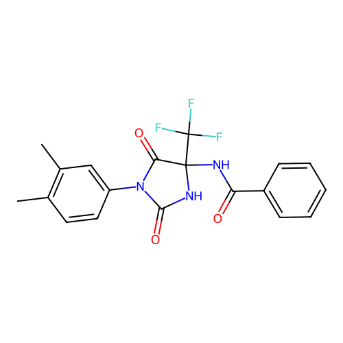 C19H16F3N3O3 structure