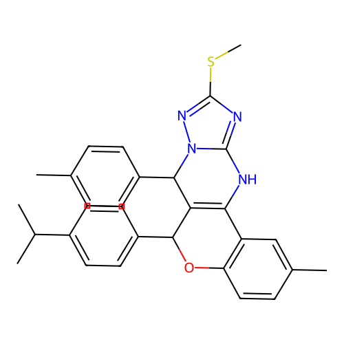 C30H30N4OS structure