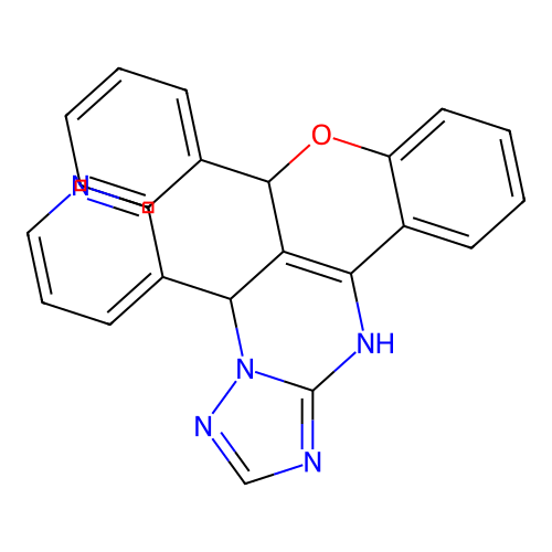 C23H17N5O structure