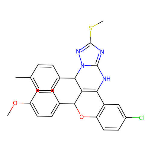 C27H23ClN4O2S structure