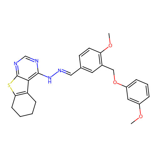 C26H26N4O3S structure