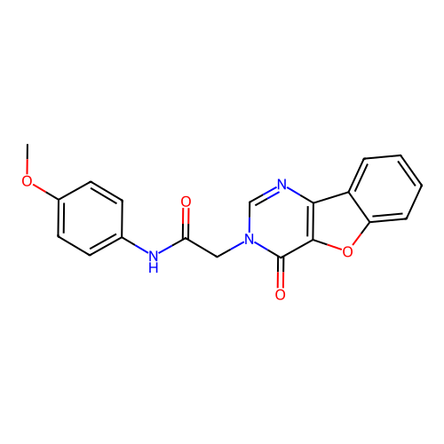 N-(4-methoxyphenyl)-2-(4-oxobenzofuro[3,2-d]pyrimidin-3(4H)-yl)acetamide structure