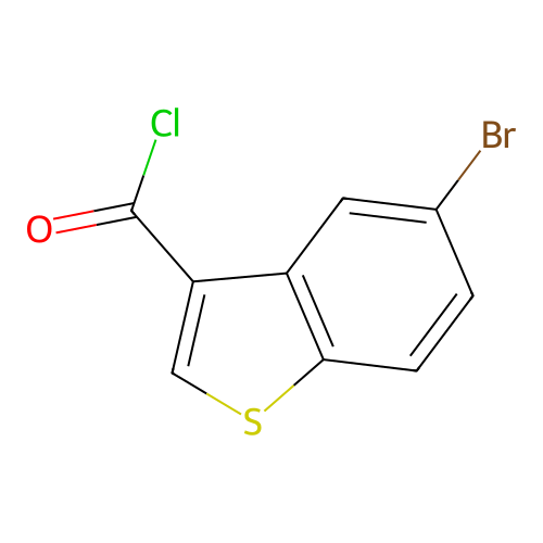 5-Bromobenzo[b]thiophene-3-carbonyl chloride structure
