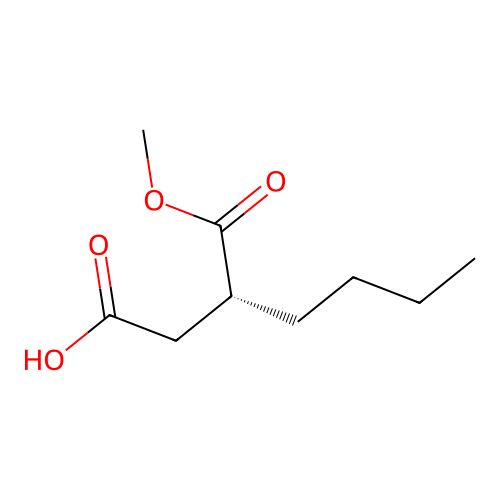 (R)-2-Butylsuccinic acid-1-methyl ester structure