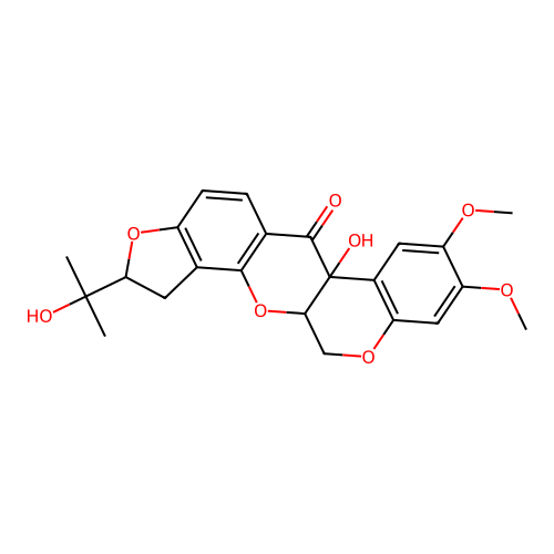 DH-2,6-OH-rotenone structure