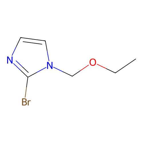 2-Bromo-1-ethoxymethylimidazole structure