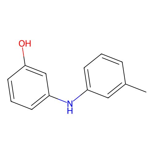 m-(m-Toluidino)phenol structure