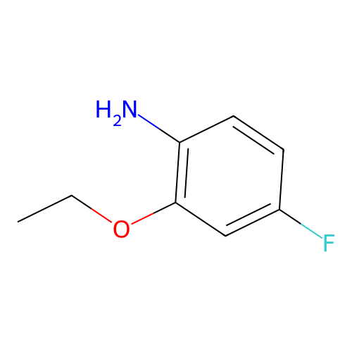 2-Ethoxy-4-fluoroaniline structure