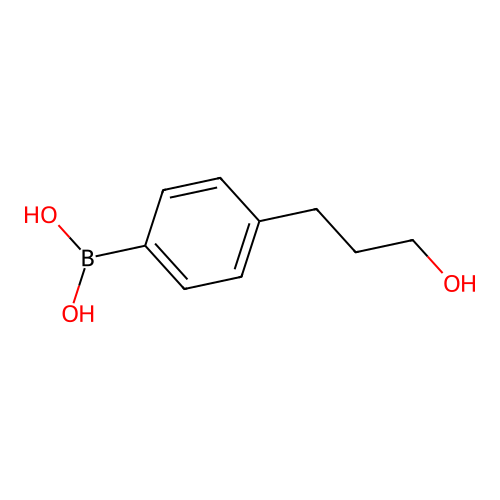 4-(3-Hydroxypropyl)Benzeneboronic Acid structure