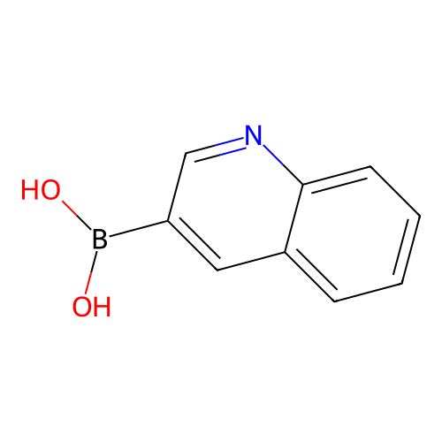 Quinoline-3-boronic acid structure