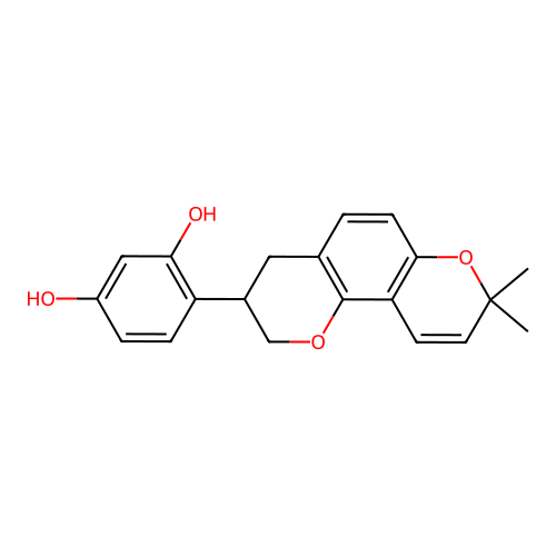 Glabridin structure