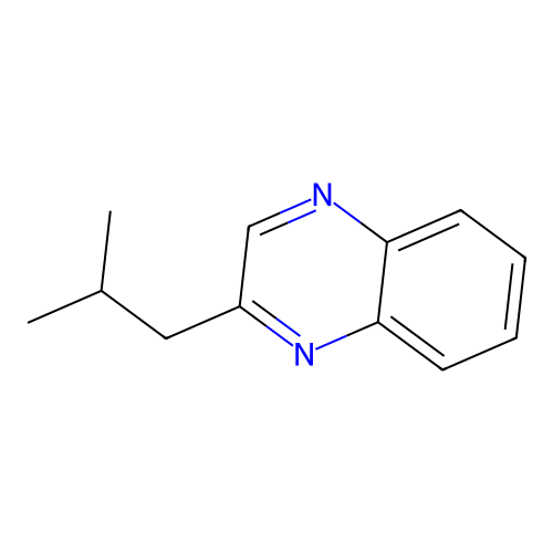 2-(Isobutyl)quinoxaline structure