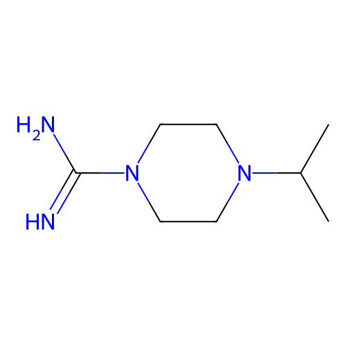 4-(Propan-2-yl)piperazine-1-carboximidamide structure