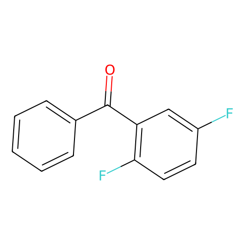 2,5-Difluorobenzophenone structure