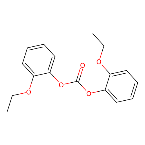 Bis(2-ethoxyphenyl) carbonate structure