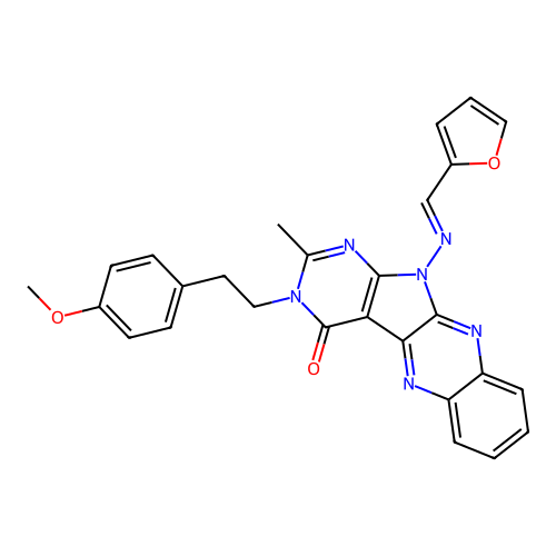 C27H22N6O3 structure