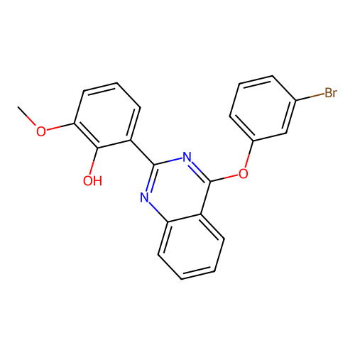 2-(4-(3-Bromophenoxy)quinazolin-2-yl)-6-methoxyphenol structure