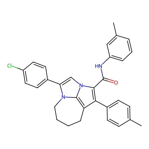 C31H28ClN3O structure