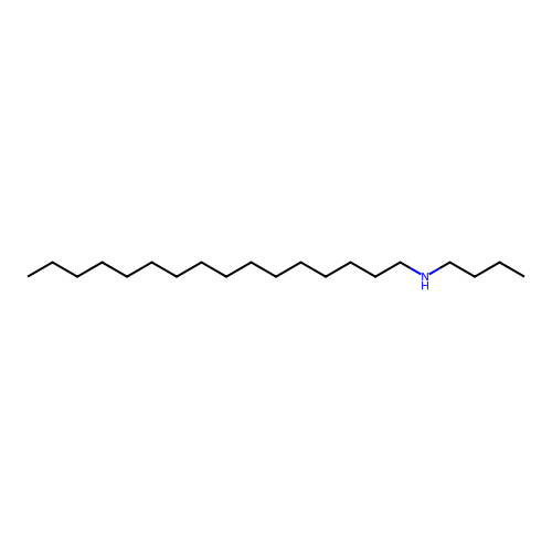 1-Hexadecanamine, N-butyl- structure