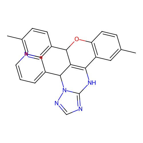 C25H21N5O structure